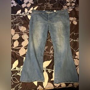 Super stretch flare leg jeans